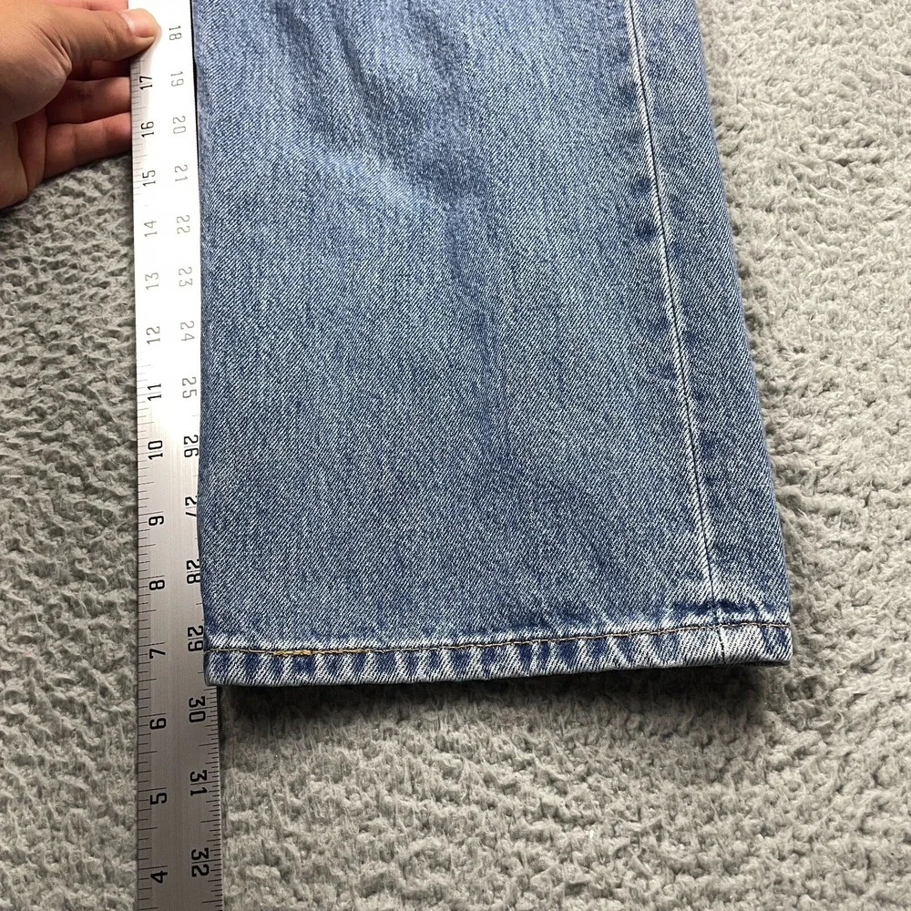 VTG Levi's 501 Jeans Mens 36x30 Measured Blue Button Fly Straight Leg Y2K